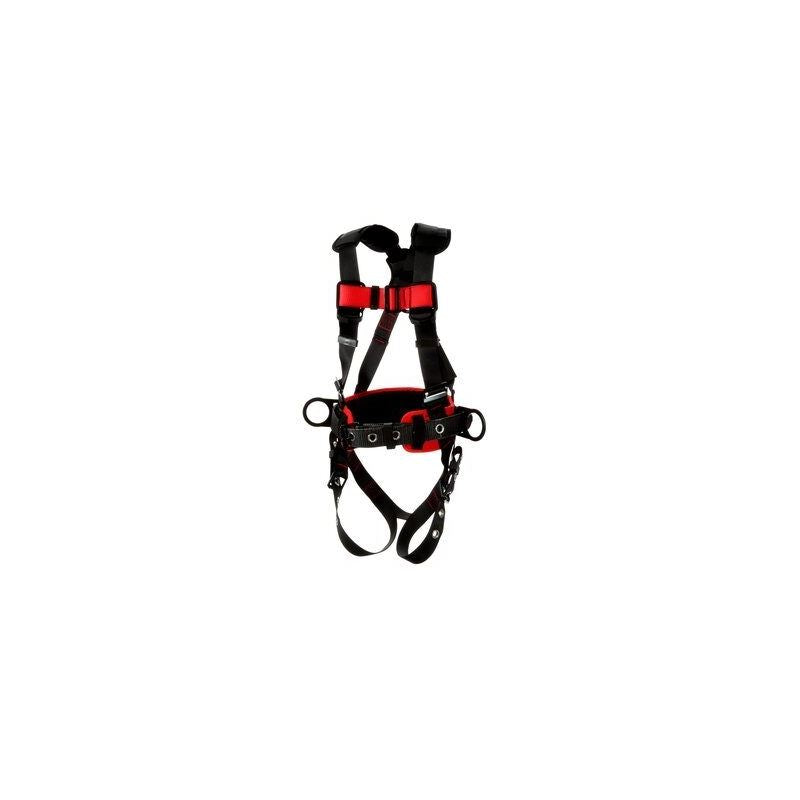 3M Protecta 1161310C Construction Safety Harness - OSHA Compliant Fall Protection Gear for Roofing, Climbing & Construction Work
