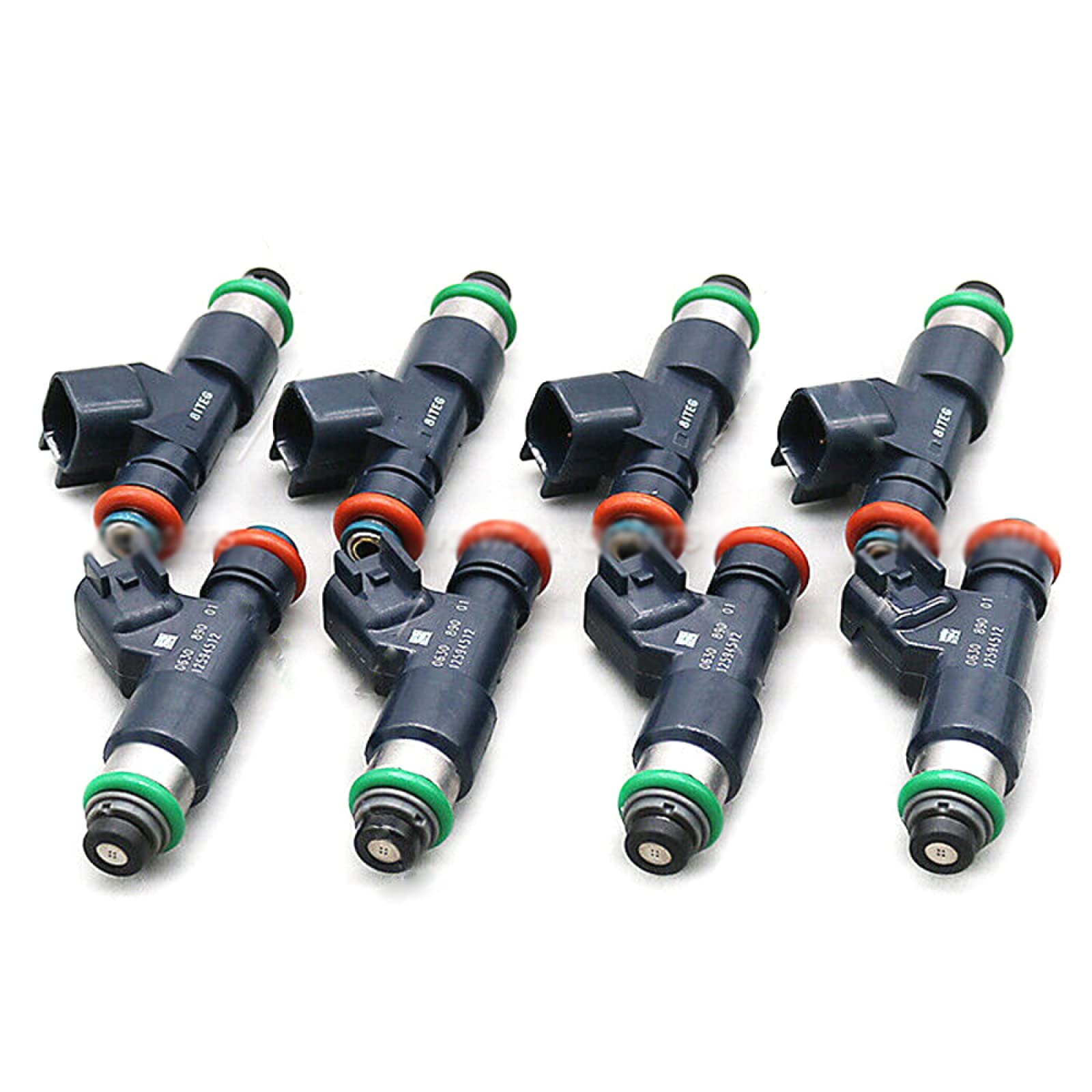 8pcs High Performance Fuel Injector Nozzles for Chevrolet Avalanche/Express/Silverado/Suburban/Tahoe & GMC Savana/Sierra/Yukon XL - Improve Engine Efficiency & Fuel Economy for Daily Commuting & Long Road Trips
