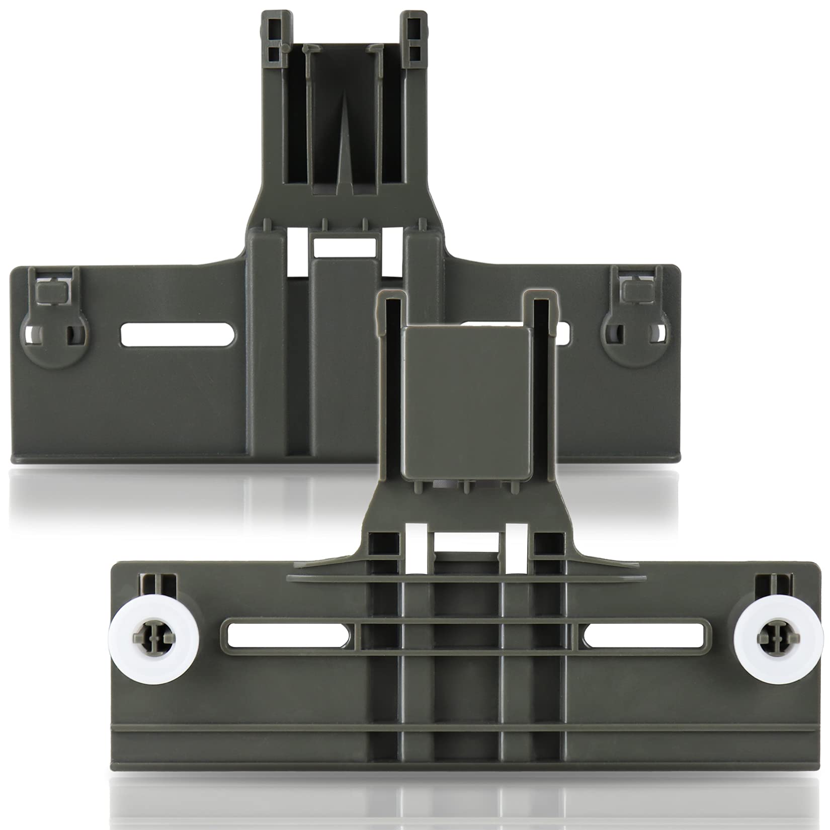 2 Packs W10350375 UPGRADED Dishwasher Replacement Top Rack for Kenmore & Whirlpool Dishwashers - Compatible with W10712395 AP5957560, Fits WDT730PAHZ0 WDTA50SAHZ0 WDT970SAHZ0 Models - Easy Installation for Quiet & Efficient Dishwashing