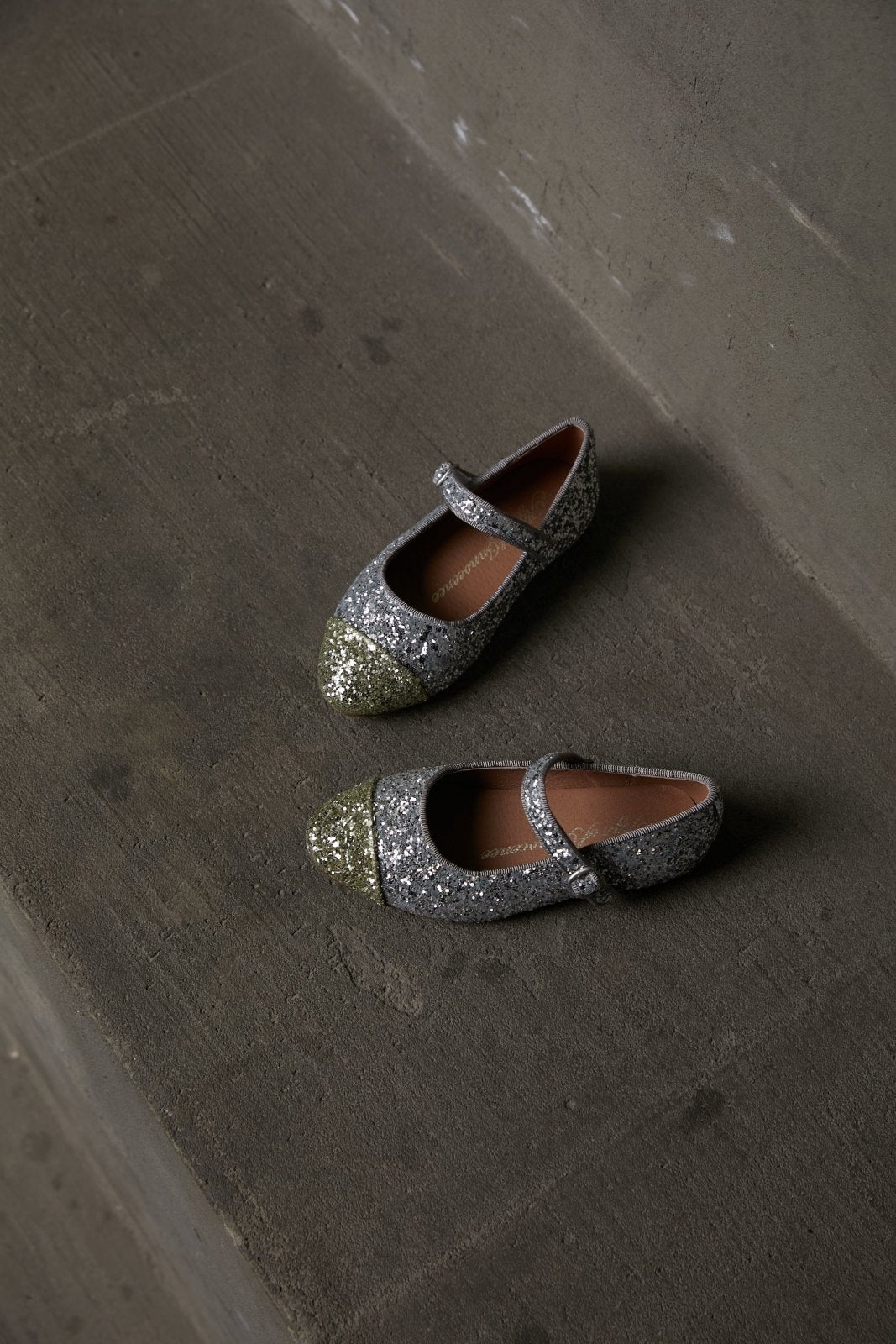 Bebe Glitter 2.0 Silver & Gold Baby Shoes - Sparkly Fashion Sneakers for Toddler Girls (1-3 Years) | Perfect for Parties, Holidays & Special Occasions