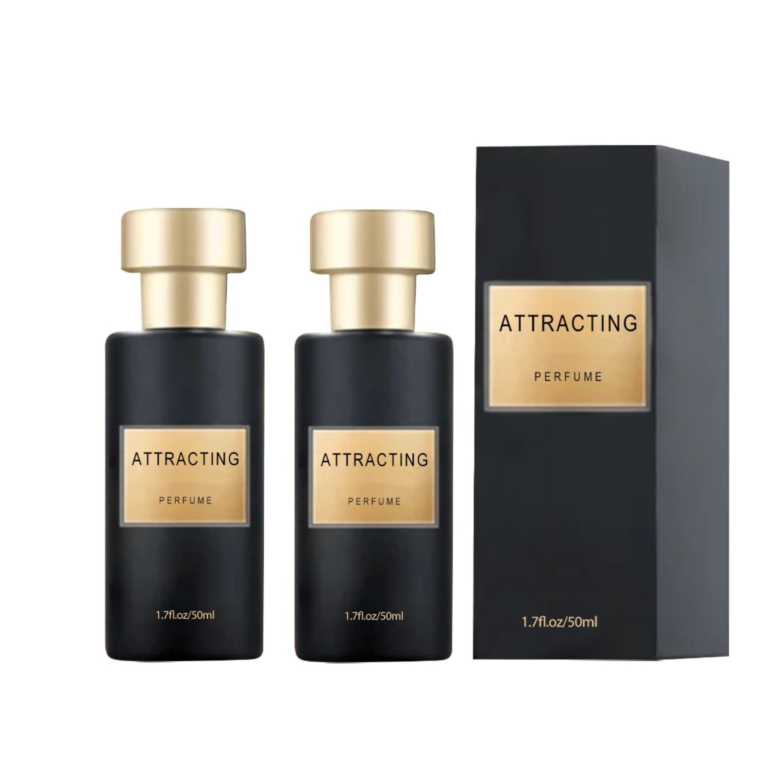 Premium Pheromone Cologne for Men - Long-Lasting Attraction Cologne with Unique Fragrance to Attract Women - 2 Pack Spray Set - Perfect for Dating, Nightlife & Special Occasions