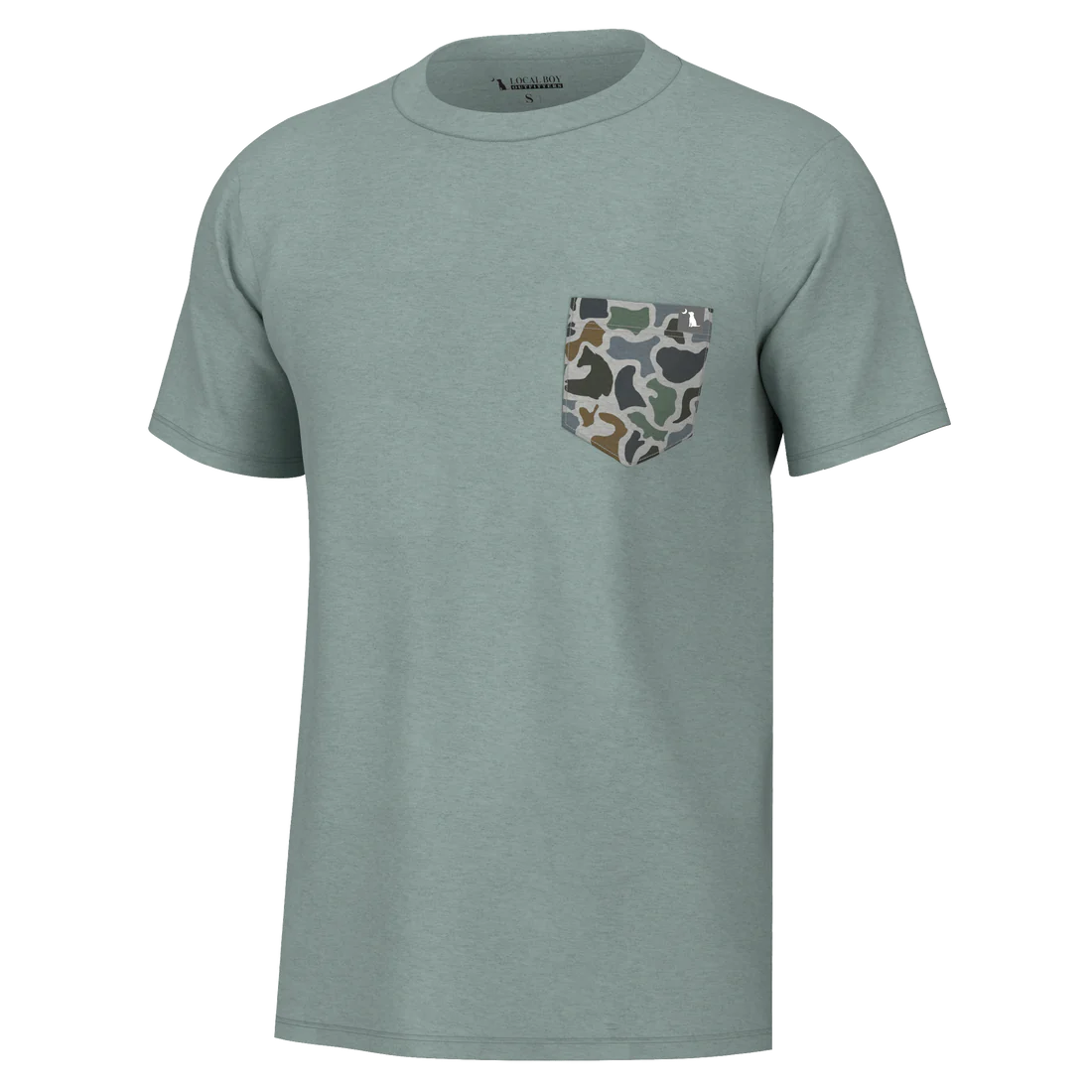 Boys' Heather Blend Crew Neck T-Shirt - Soft Cotton Comfort Tee for Everyday Wear & Casual Outfits
