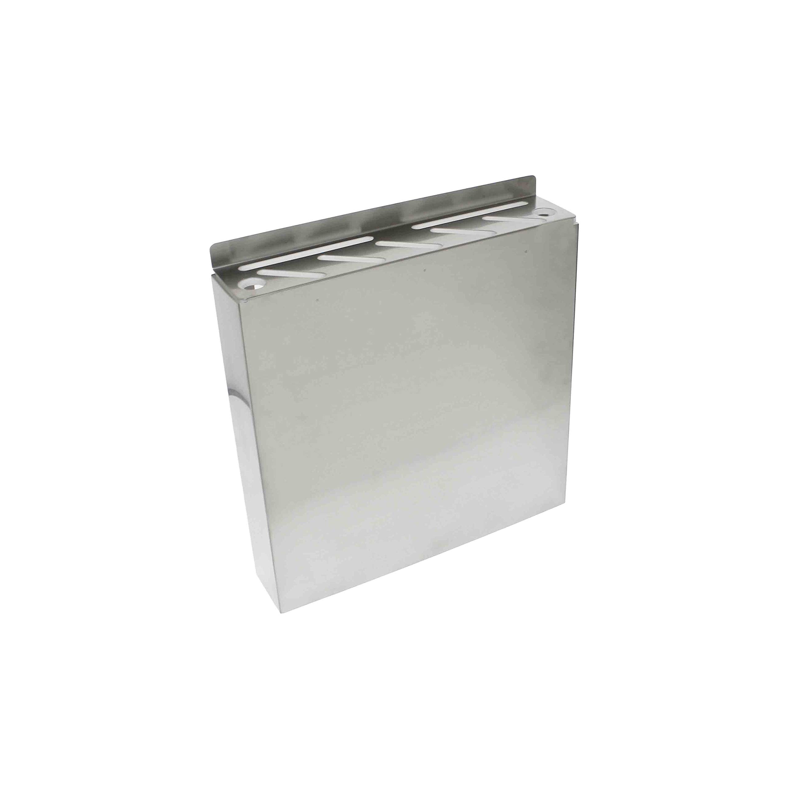 Premium Stainless Steel Knife Holder - 6 Slot Wall Mount Knife Storage Organizer for Kitchen Counter - Perfect for Chefs, Home Cooks & Culinary Enthusiasts