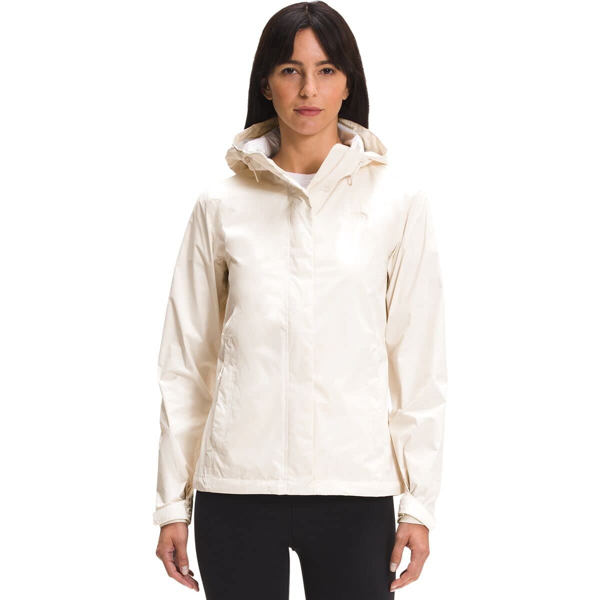 The North Face Women's Venture 2 Waterproof Hooded Rain Jacket - Windproof & Breathable Outdoor Jacket (Standard & Plus Sizes) - Perfect for Hiking, Camping & Everyday Rain Protection