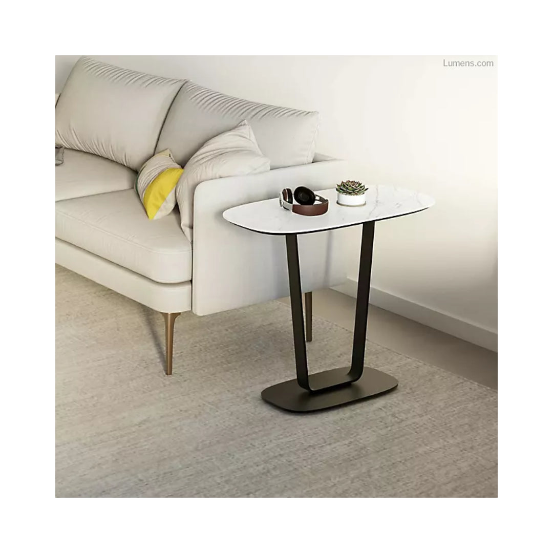 BDI Cloud 9 1186 End Table - Modern Nightstand with Storage Shelf, Bedside Table for Bedroom, Living Room & Office - Perfect for Holding Lamps, Books & Decor