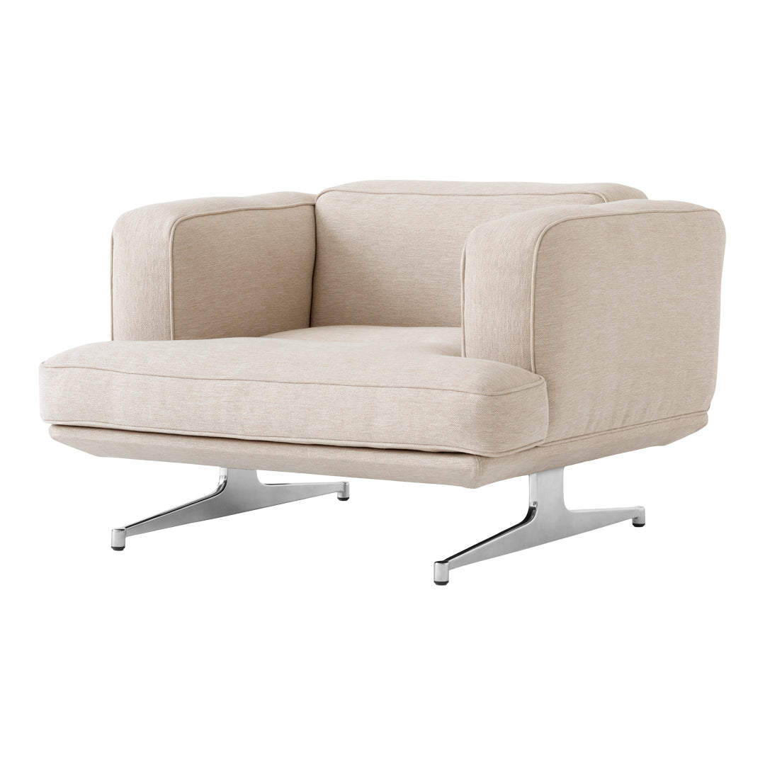 Comfortable Inland Lounge Chair for Living Room, Patio & Outdoor Relaxation - Modern Accent Chair with Soft Cushions for Home Decor