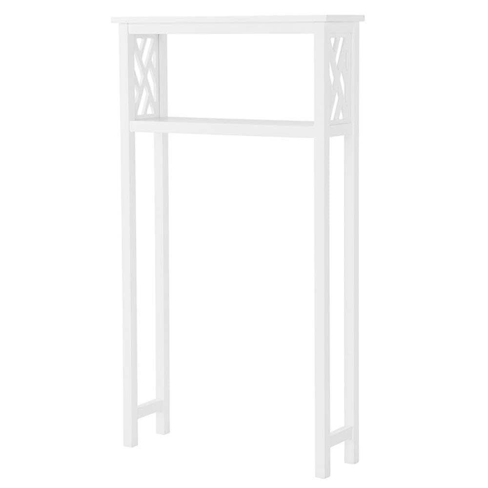 Alaterre Coventry Bathroom Over Toilet Storage Shelf - White 27