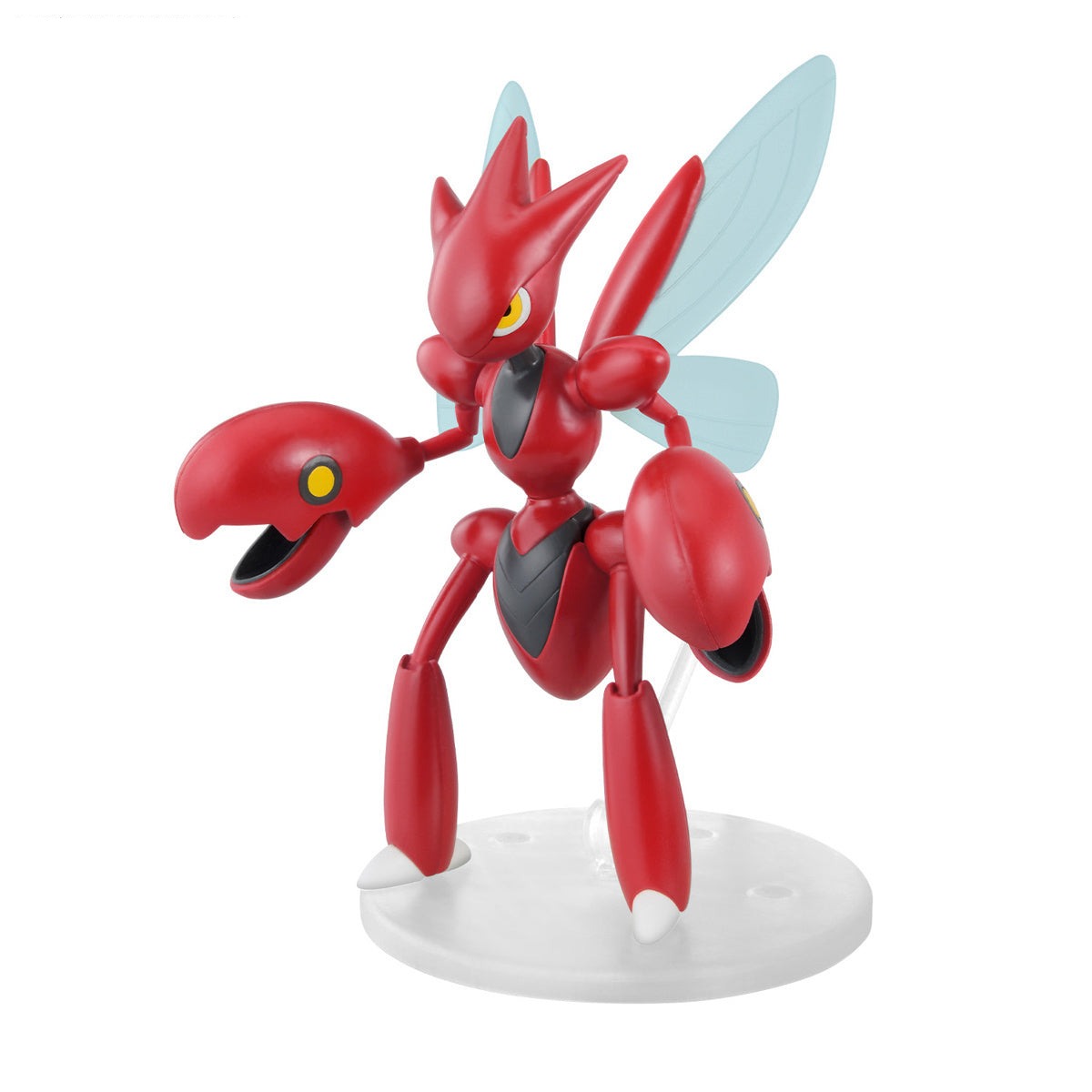 Bandai Pokemon Scizor Model Kit - Buildable Action Figure for Collectors & Fans - Perfect for Display, Gifts & Battle Scene Dioramas