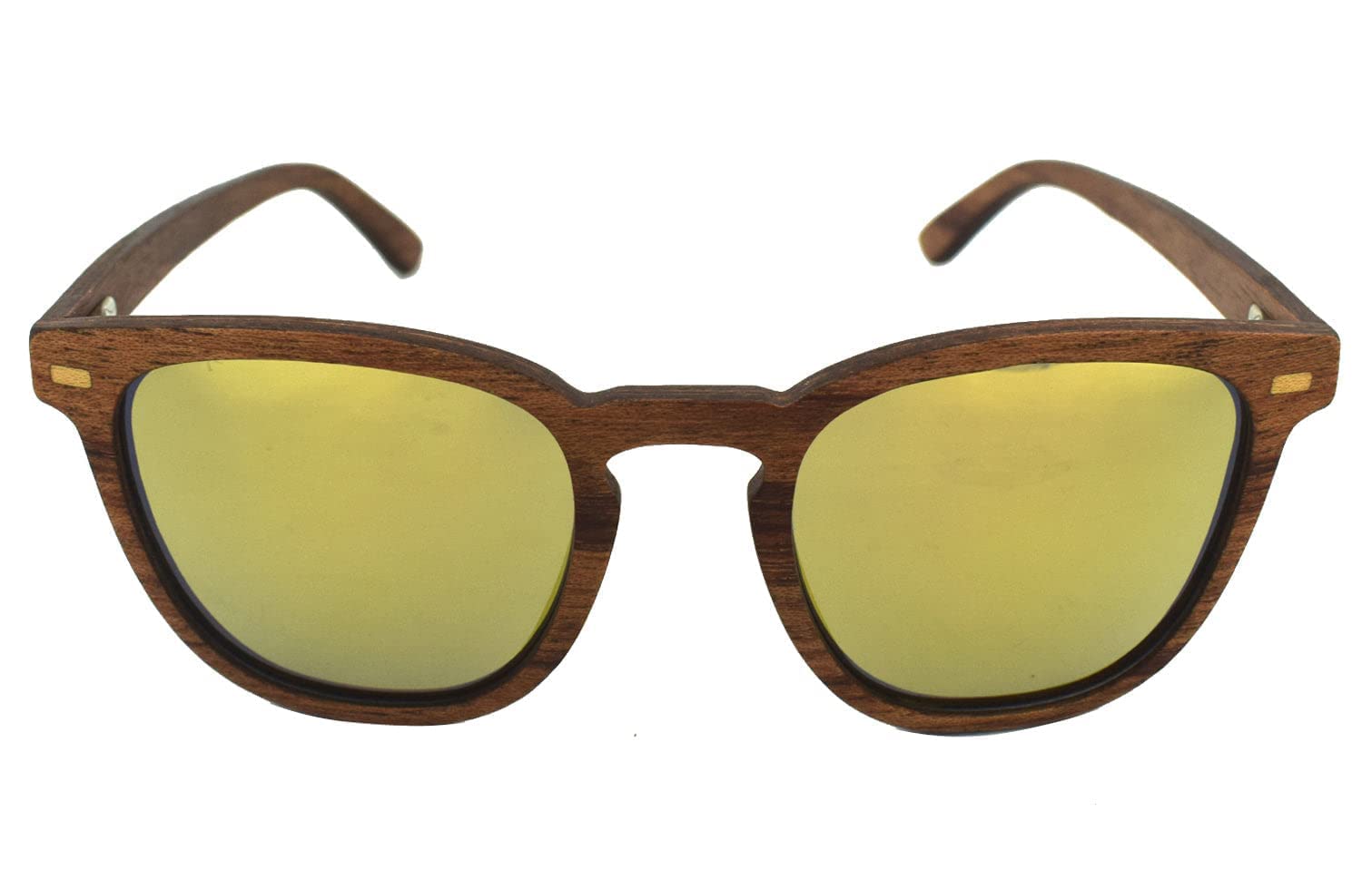 Polarized Wooden Sunglasses for Men & Women - UV400 Protection, Lightweight & Durable Circuit Design - Perfect for Outdoor, Driving, Beach & Fashion