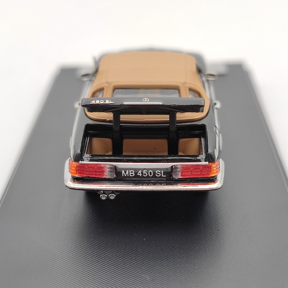 1:64 Mercedes Benz 450 SL Roadster Diecast Model Car - 1973 European & American Version - Limited Edition Collectible Toy for Adults - Perfect for Display, Gifts, and Car Enthusiast Collections