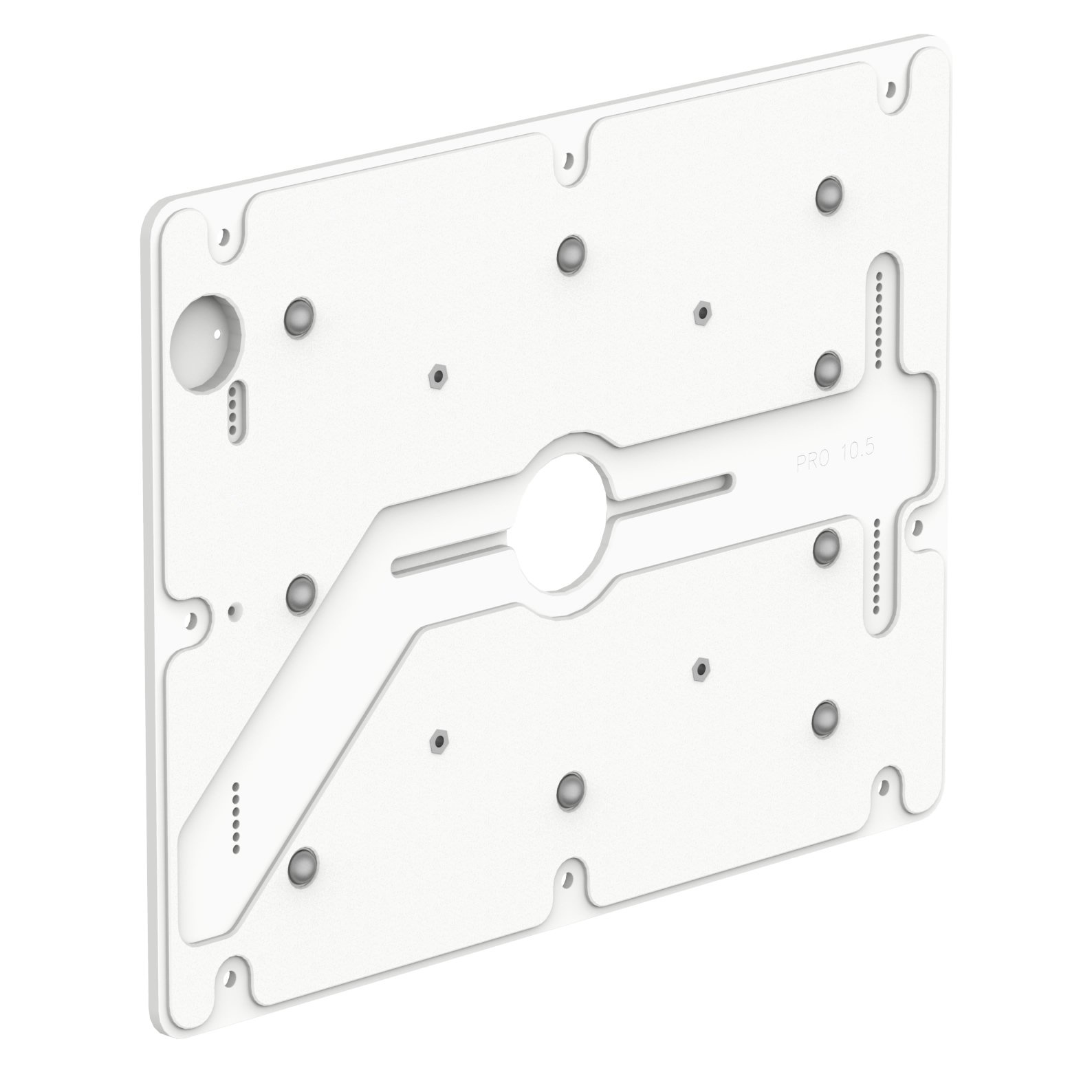 VidaMount White VESA Mount Enclosure for iPad Pro 10.5