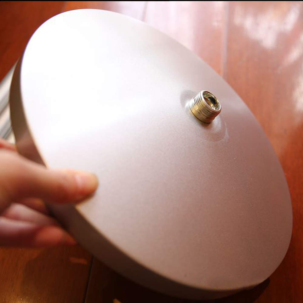 Heavy Duty Weighted Floor Lamp Base Replacement - Silver DIY Lighting Accessory for Home & Office Decor | Perfect for Living Room, Bedroom, or Study Lighting Projects