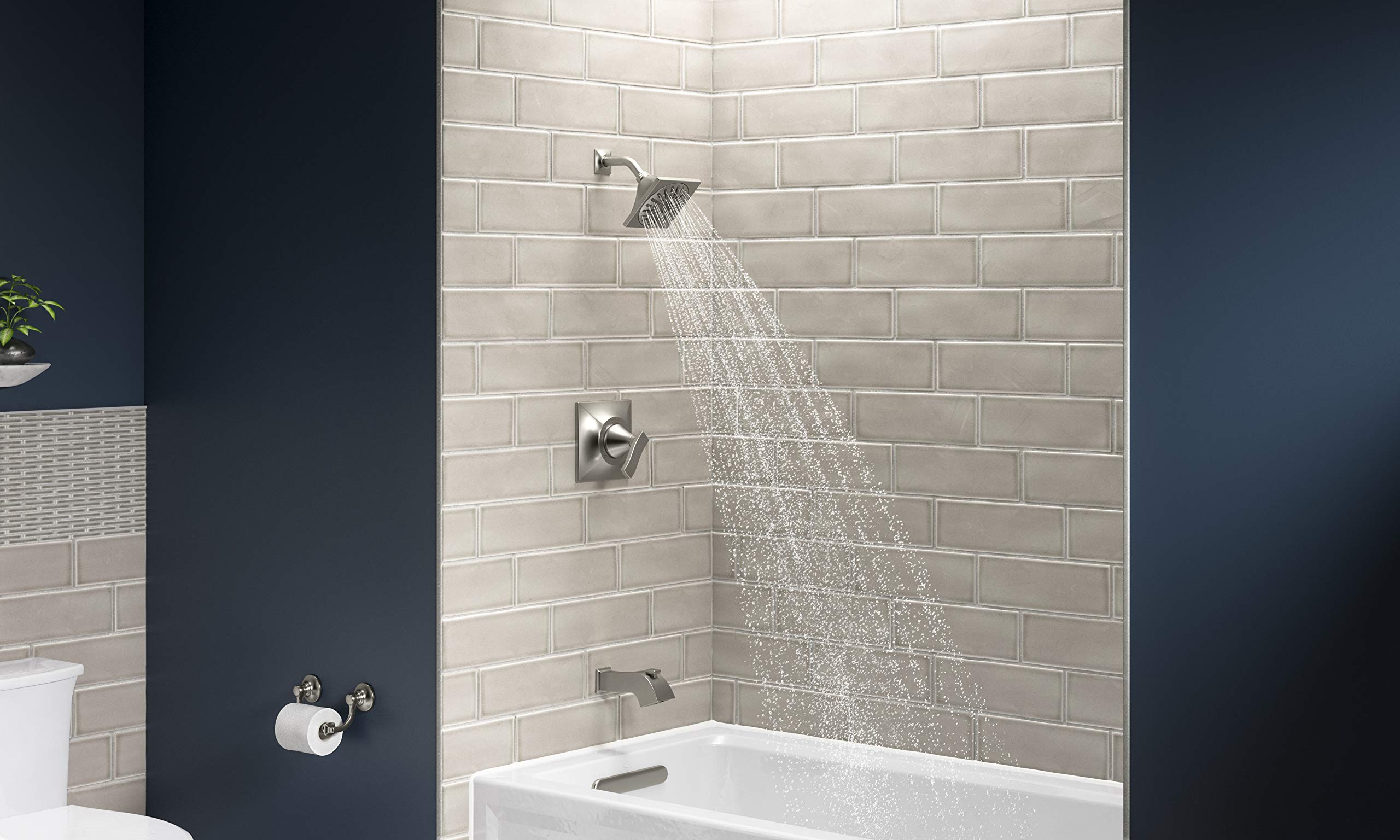 TRUSS® Bath Shower Faucet - Modern Chrome Finish, Water-Saving Design for Bathroom & Shower Installation | Perfect for Home Renovation & Spa-Like Experience