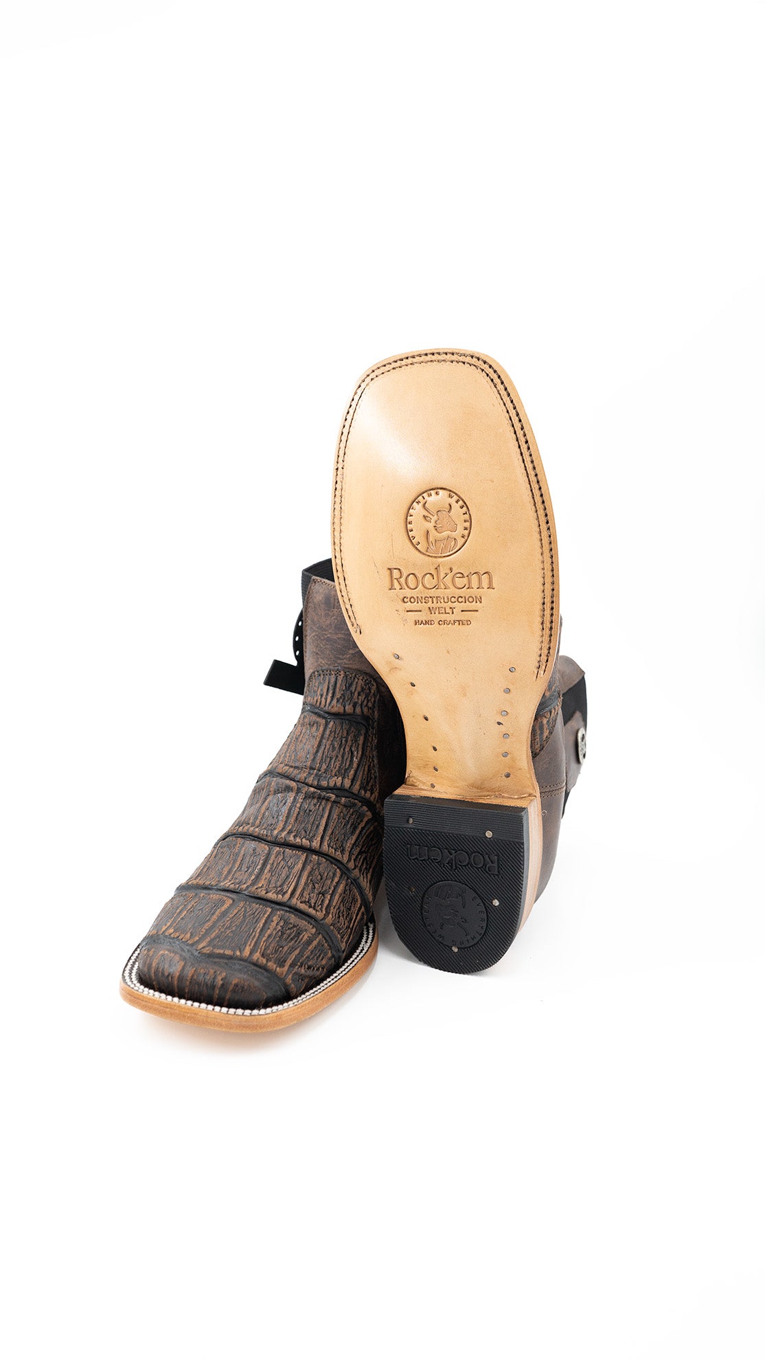 Matte Giant Gator Square Toe Boots for Men - Final Sale | Western Cowboy Boots, Comfortable Work & Outdoor Wear