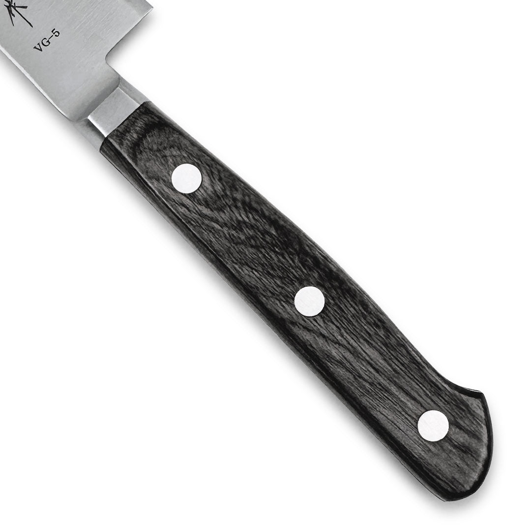 Ittosai Kotetsu VG 5 Petty Knife 120mm (4.7 Inch) Hammered Tsuchime Japanese Kitchen Knife - Perfect for Slicing, Peeling & Precision Cutting