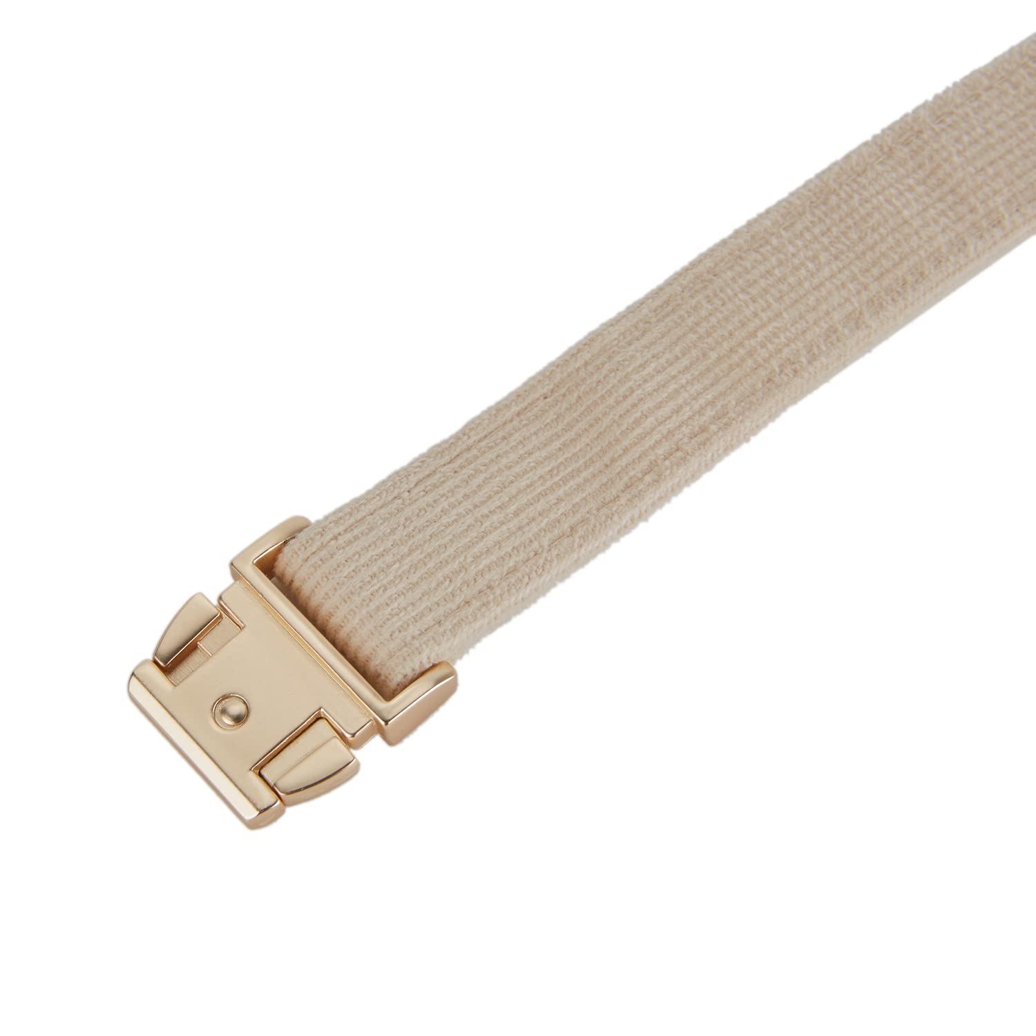 Soft Cotton Dog Collar with Metal Buckle - Adjustable Heavy Duty Comfy Corduroy Collar for Small Medium Large Dogs - White Large Size - Perfect for Daily Walks, Training & Outdoor Adventures