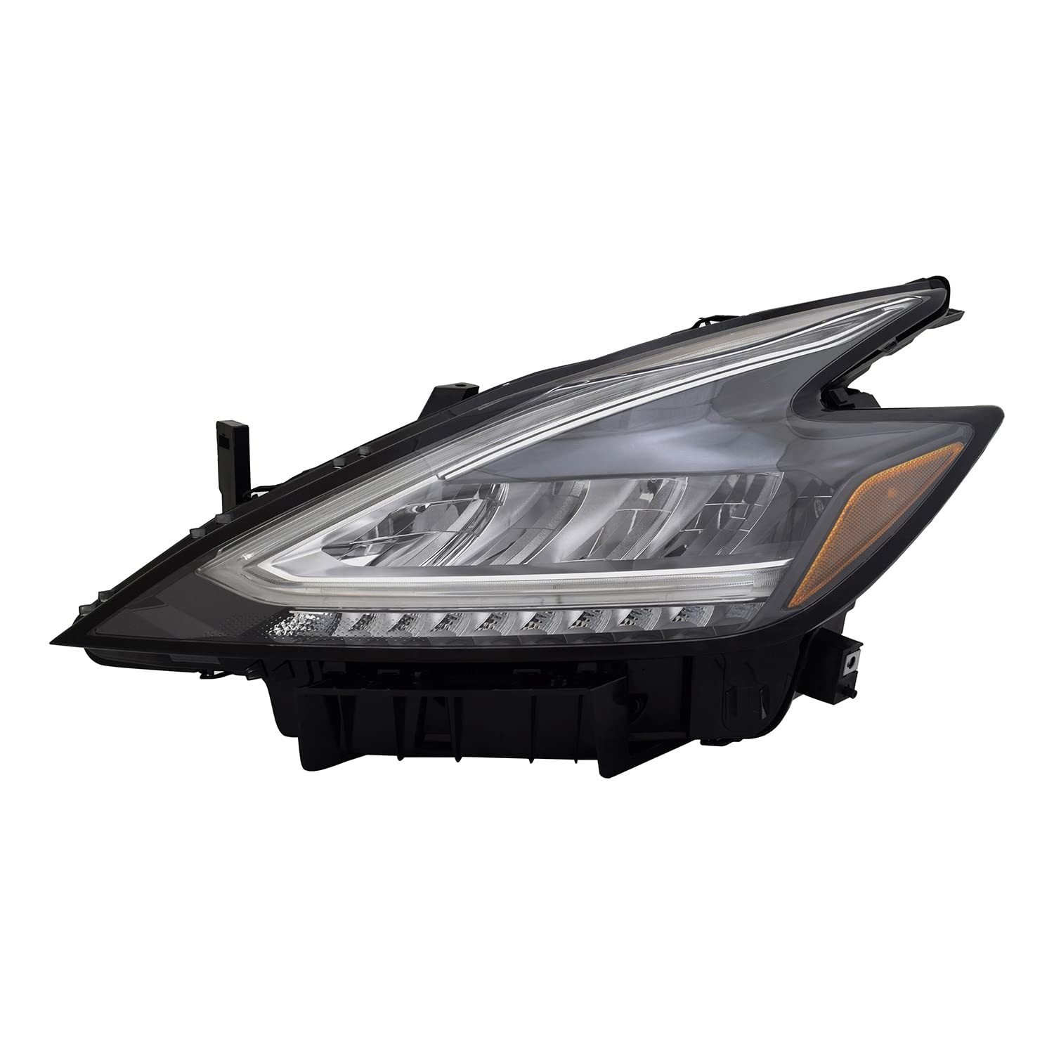 TYC Left Headlight Assembly Compatible with 2019-2021 Nissan Murano - Replacement Headlamp for Improved Night Driving Safety