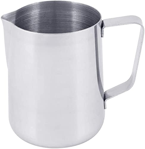 Premium Stainless Steel Milk Frother Cup 2000ml - High-Performance Kitchen Tool for Effortless Latte, Cappuccino & Hot Chocolate Making - Perfect for Home Baristas, Coffee Shops & Restaurants