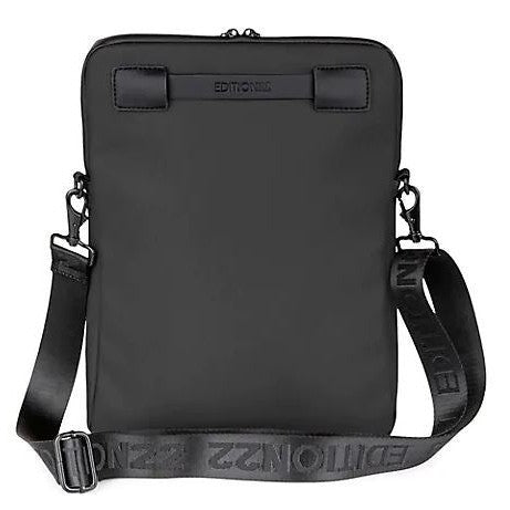 Bugatti x Edition 22 Tech Crossbody Bag - Stylish & Durable for Travel, Work & Everyday Use | Water-Resistant & RFID Protection | Perfect for Commuters & Fashion Enthusiasts