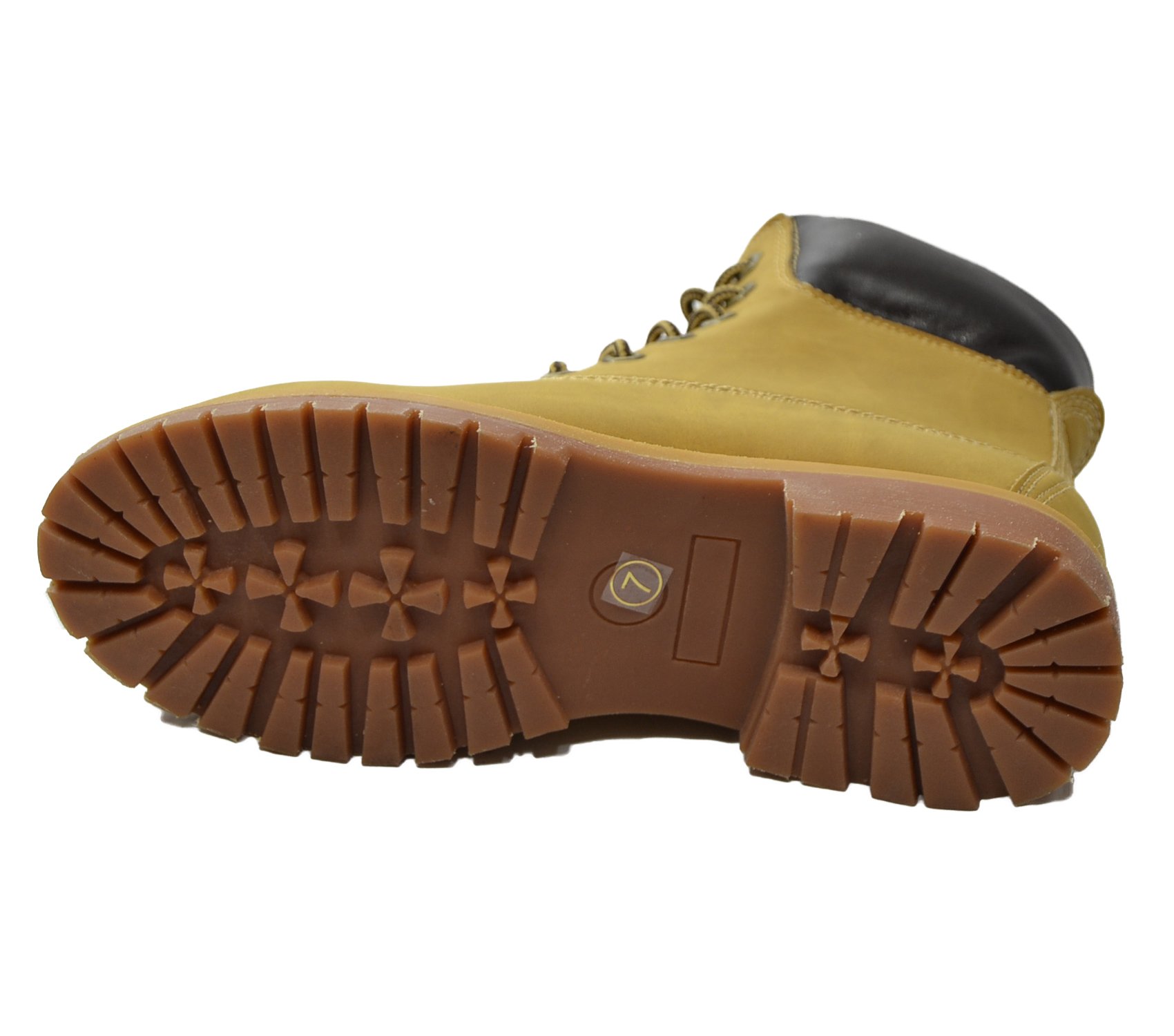 Women's Ankle Boots Lace Up Hiking Work Shoes - Comfortable Padded Design for Outdoor Activities & Casual Wear (Tan) | Perfect for Hiking, Walking & Everyday Fashion