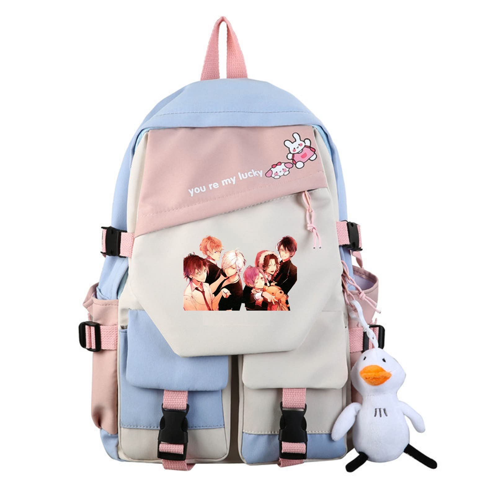 ISaikoy Anime Diabolik Lovers Backpack - Stylish School Bookbag with Shoulder Straps, Laptop Daypack for College & Travel | Perfect for Cosplay, Anime Conventions & Daily Use