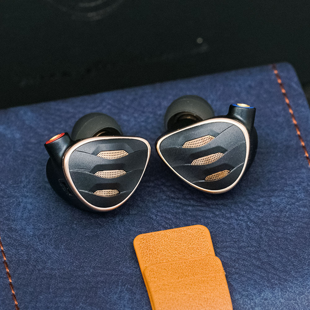 FiiO FH5s Hybrid 4 Driver In-Ear Monitors (IEM) - 2 Dynamic Drivers + 2 Balanced Armatures for Audiophiles | Perfect for Studio Recording, Gaming & Travel