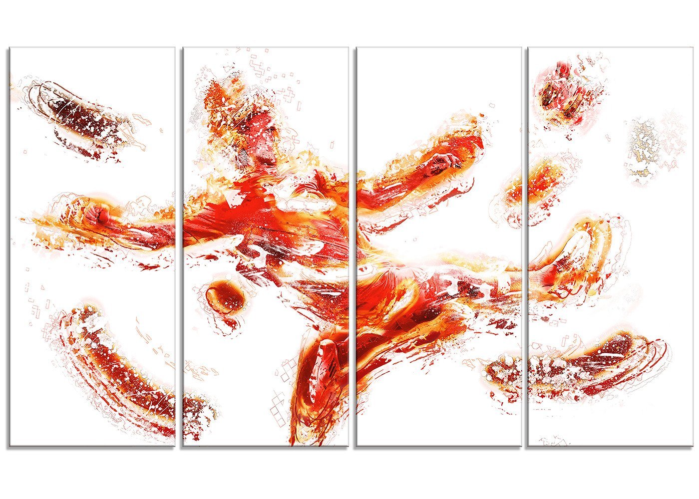 Designart Metal Wall Art - Handcrafted Modern Home Decor for Living Room, Bedroom & Office - Unique 3D Sculptural Wall Hangings