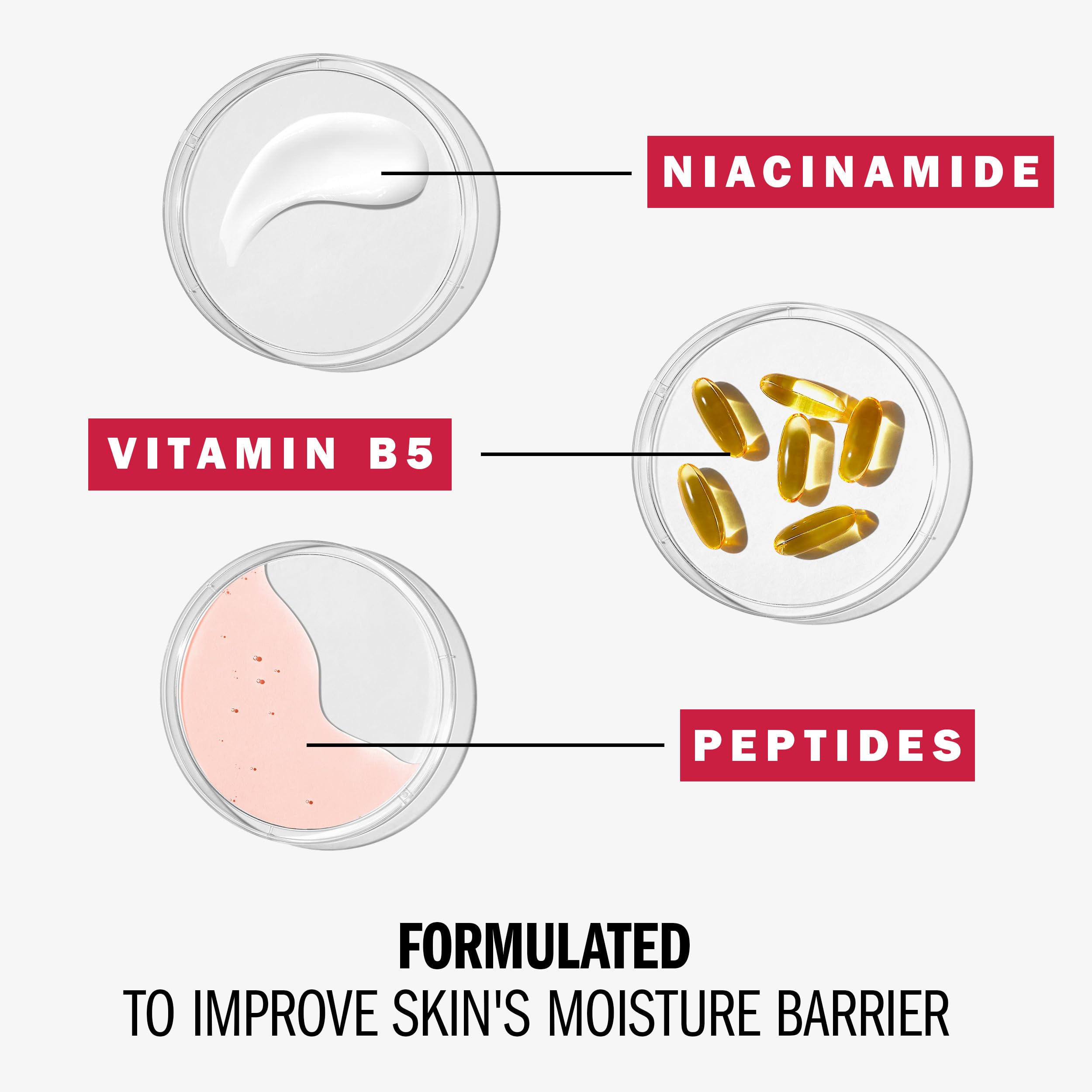 Olay Strong & Firm Niacinamide Face Moisturizer - 2 oz Renewing Face Cream with 99% Pure Niacinamide for Hydration & Skin Cell Turnover | Anti-Aging, Wrinkle Reduction | Recyclable Eco Jar Packaging | Perfect for Daily Skincare Routine & Nighttime Use