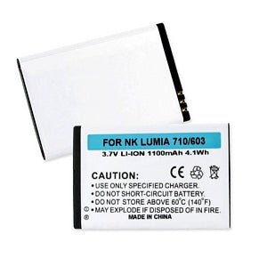 Original Nokia Lumia 710/603 Replacement Battery - High Capacity Li-ion Battery for Extended Use | Perfect for Travel, Work & Daily Smartphone Needs