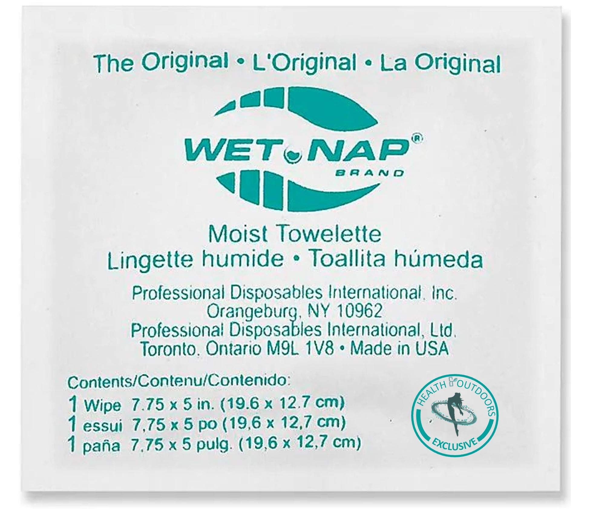 Fresh Nap Disposable Moist Towelettes (7