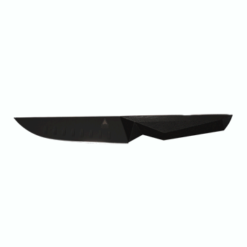 Premium 4-Piece Steak Knife Set - Shadow Black Series | NSF Certified | High-Performance German Steel | Dalstrong | Perfect for Steak Dinners, BBQ Parties & Gourmet Cooking