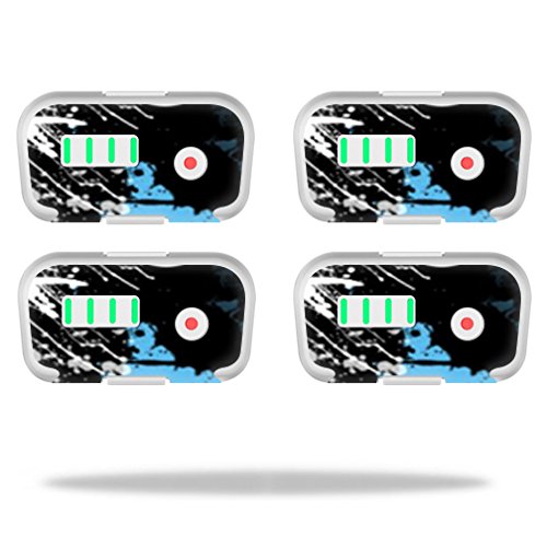 DJI Phantom 3 Battery Skin Wrap (4-Pack) - Durable Vinyl Sticker Cover with Hip Splatter Design - Perfect for Drone Protection & Customization - Ideal for Outdoor Aerial Photography & Travel