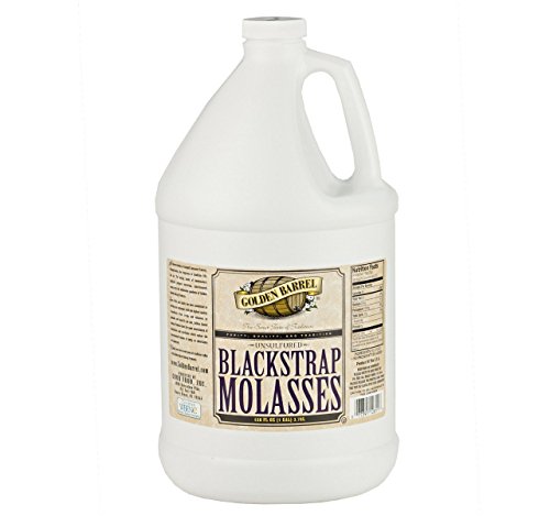 Organic Blackstrap Molasses by Golden Barrel - Unsulfured, 4-Pack (16oz Each) - Perfect for Baking, Cooking & Natural Sweetener in Coffee, Tea & Smoothies