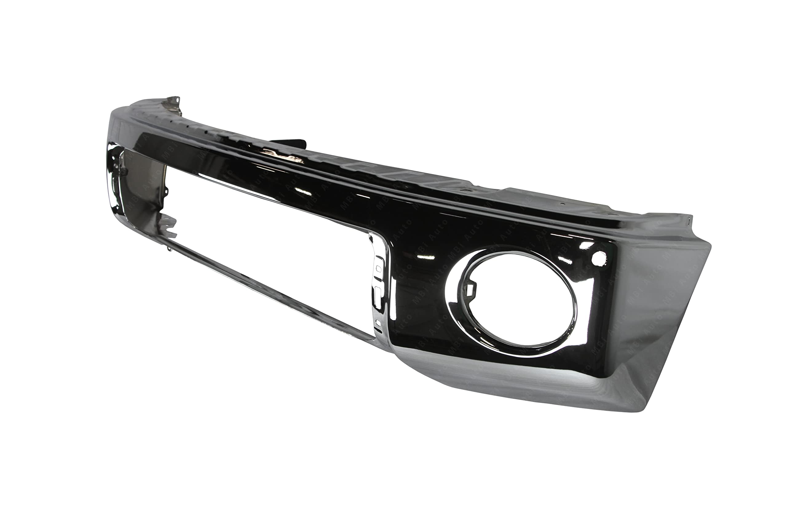 2007-2013 Toyota Tundra Chrome Steel Front Bumper Replacement | CPP TO1002181 | Durable Protection for Off-Road & Daily Driving