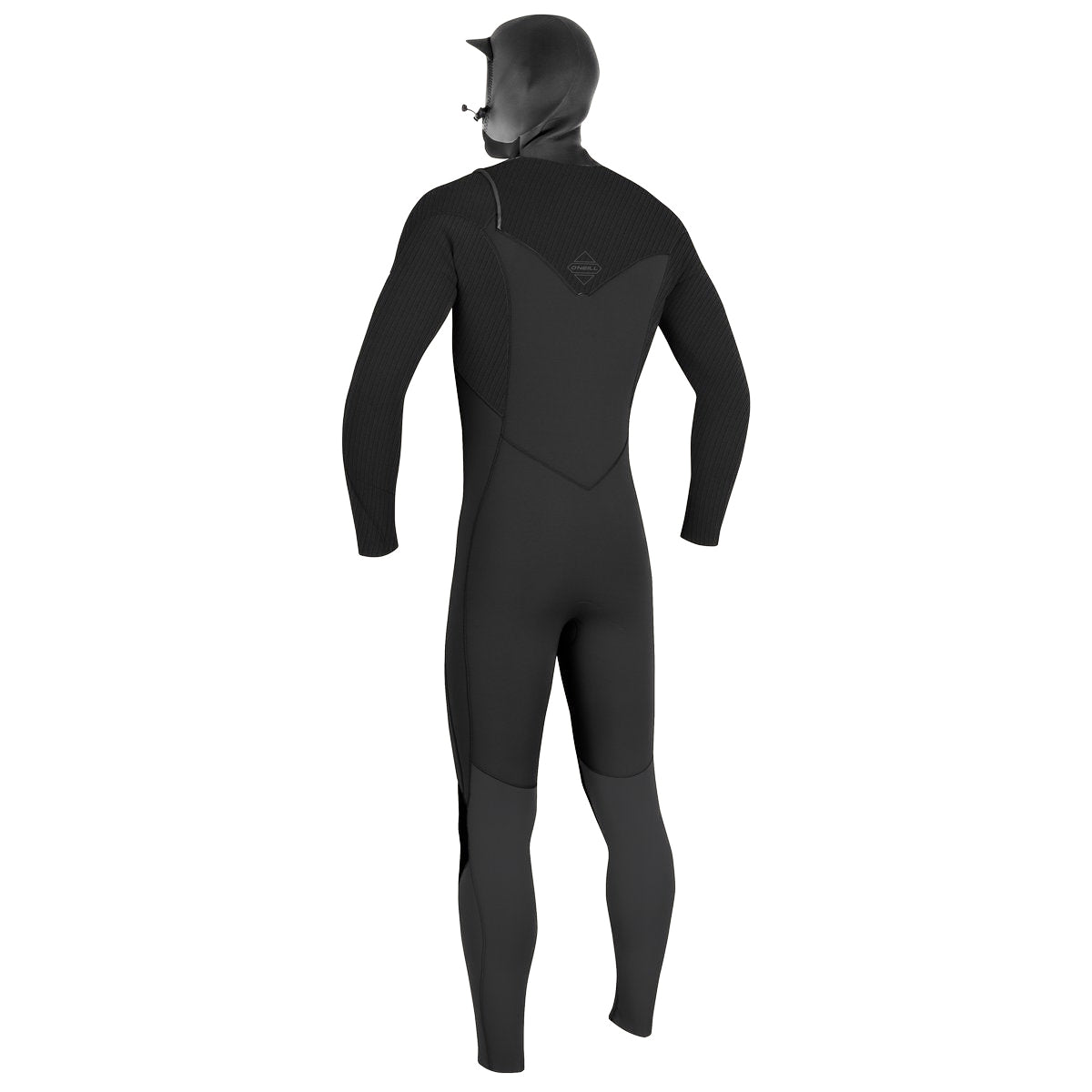 O'Neill Hyperfreak 5.5/4.5mm Men's Chest Zip Hooded Wetsuit - Premium Surfing & Diving Fullsuit for Cold Water Adventures