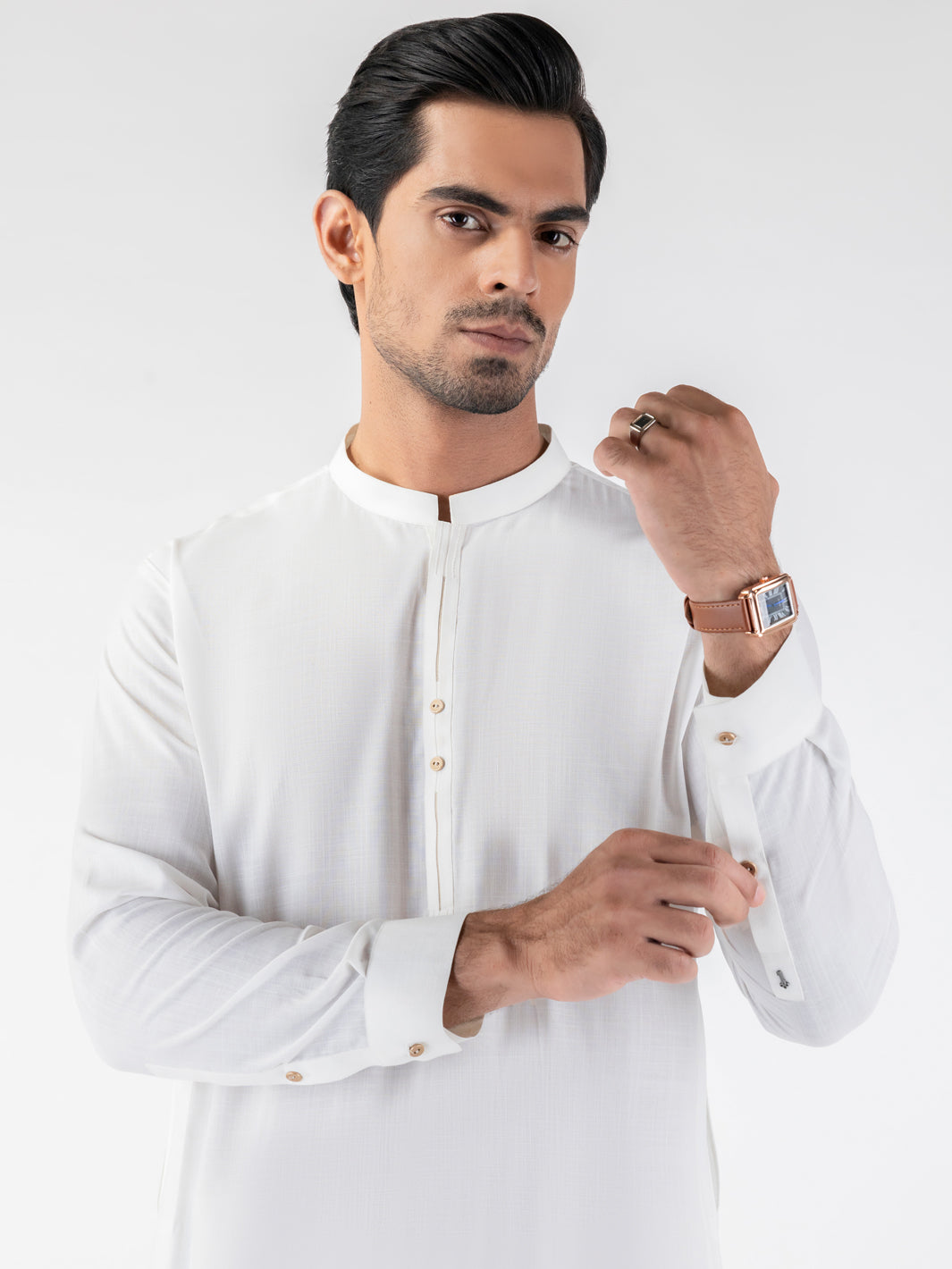 Premium Blended White Shalwar Kameez for Women - Traditional Pakistani Suit with Embroidery - Perfect for Eid, Weddings & Special Occasions