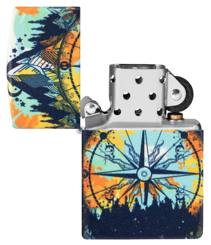 Compass Design Glow in The Dark 540 - High Visibility Outdoor Adventure Gear for Hiking, Camping & Nighttime Navigation