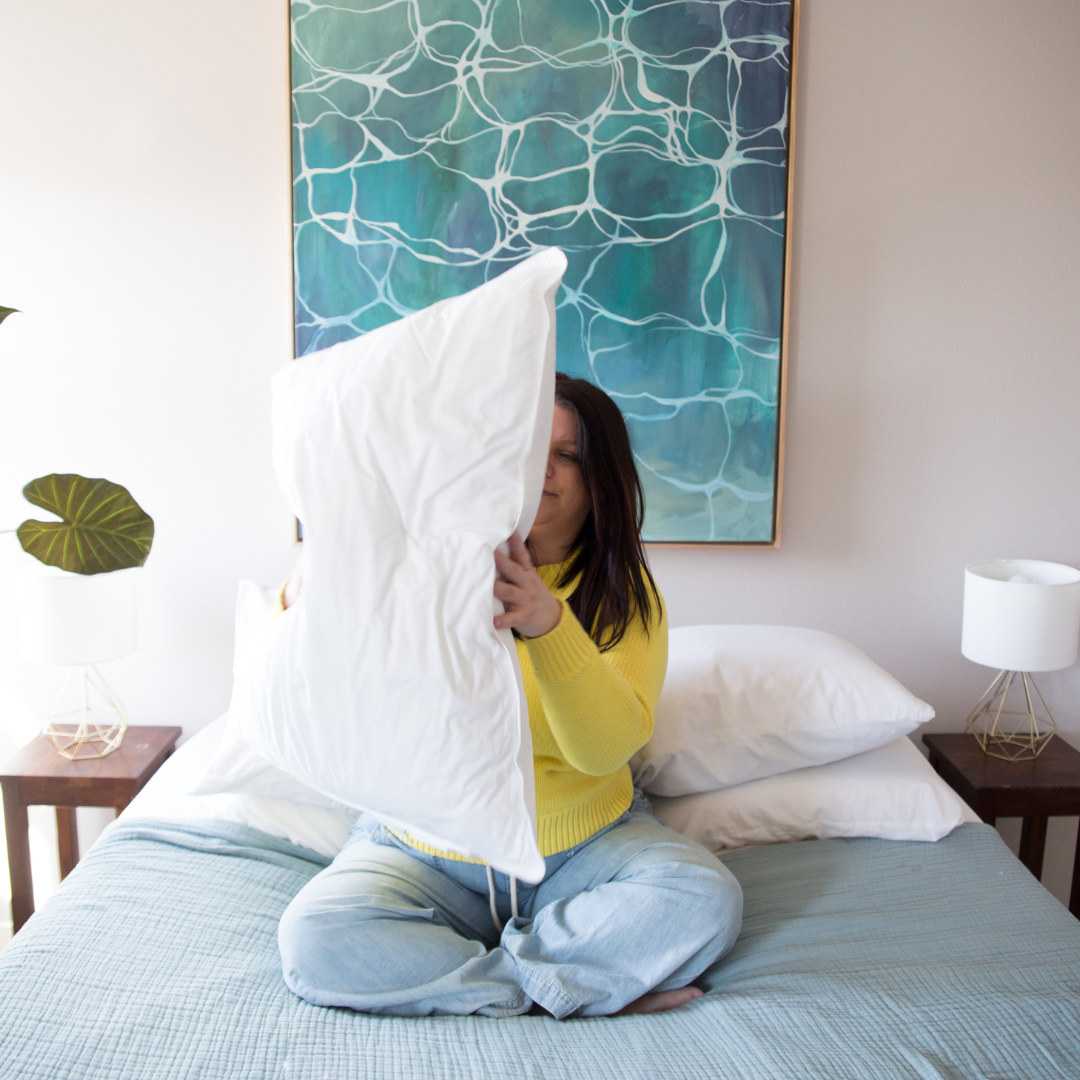 Envirosleep Dream Surrender Polyester Pillow - Medium Support for Side & Back Sleepers | Perfect for Home, Travel & Office Use