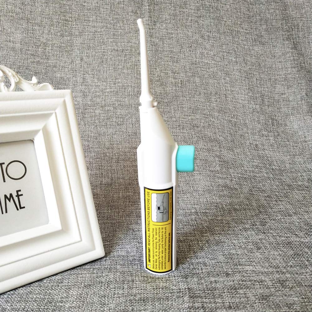 Zonster Water Flosser for Teeth Cleaning - Portable Oral Irrigator with Advanced Water Jet Floss Technology - Perfect for Home Dental Care, Travel & Braces Maintenance (White)