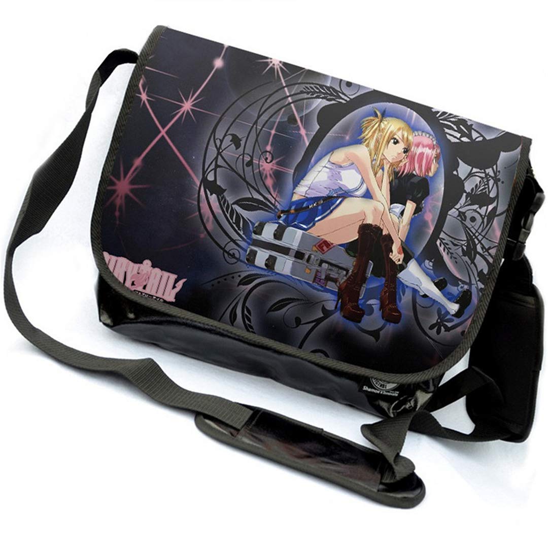 Fairy Tail Anime Messenger Bag - Crossbody Shoulder Bag for Cosplay & Travel