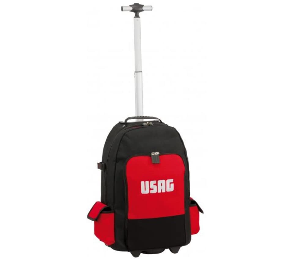 USAG U00070006-007 Professional TV Repair Tool Trolley Cart - Heavy Duty Empty Service Rolling Cabinet for Electronics Technicians - Ideal for TV Installation & Repair Workshops
