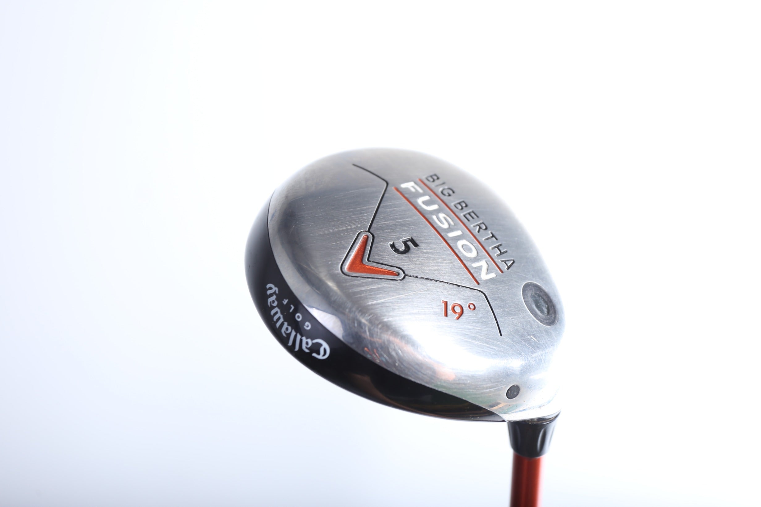 Used Callaway Big Bertha Fusion 5 Wood Golf Club - Right Handed 19° Stiff Flex - Perfect for Mid-Handicap Players & Driving Range Practice