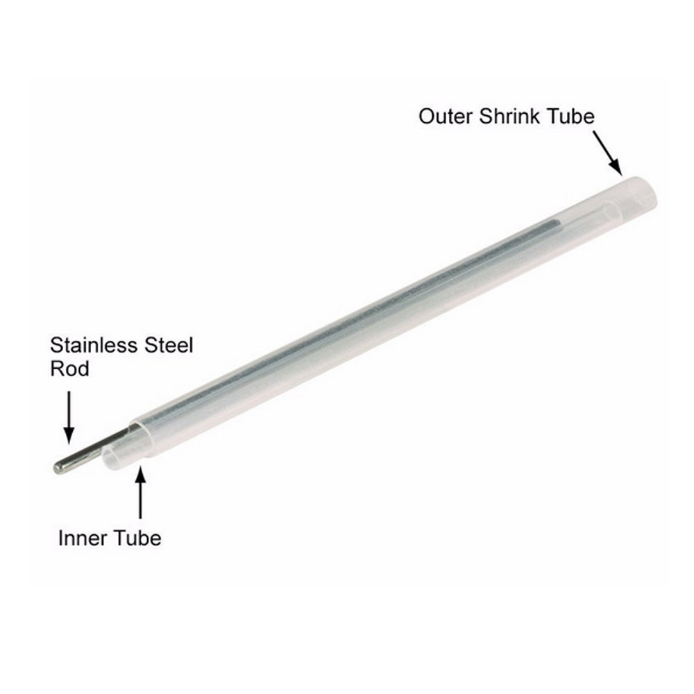 Fiber Optic Fusion Splice Protection Sleeves - 2500pcs Heat Shrinkable Tube (OD2.5, 60mm) for Network Cable Repair & Data Center Installation
