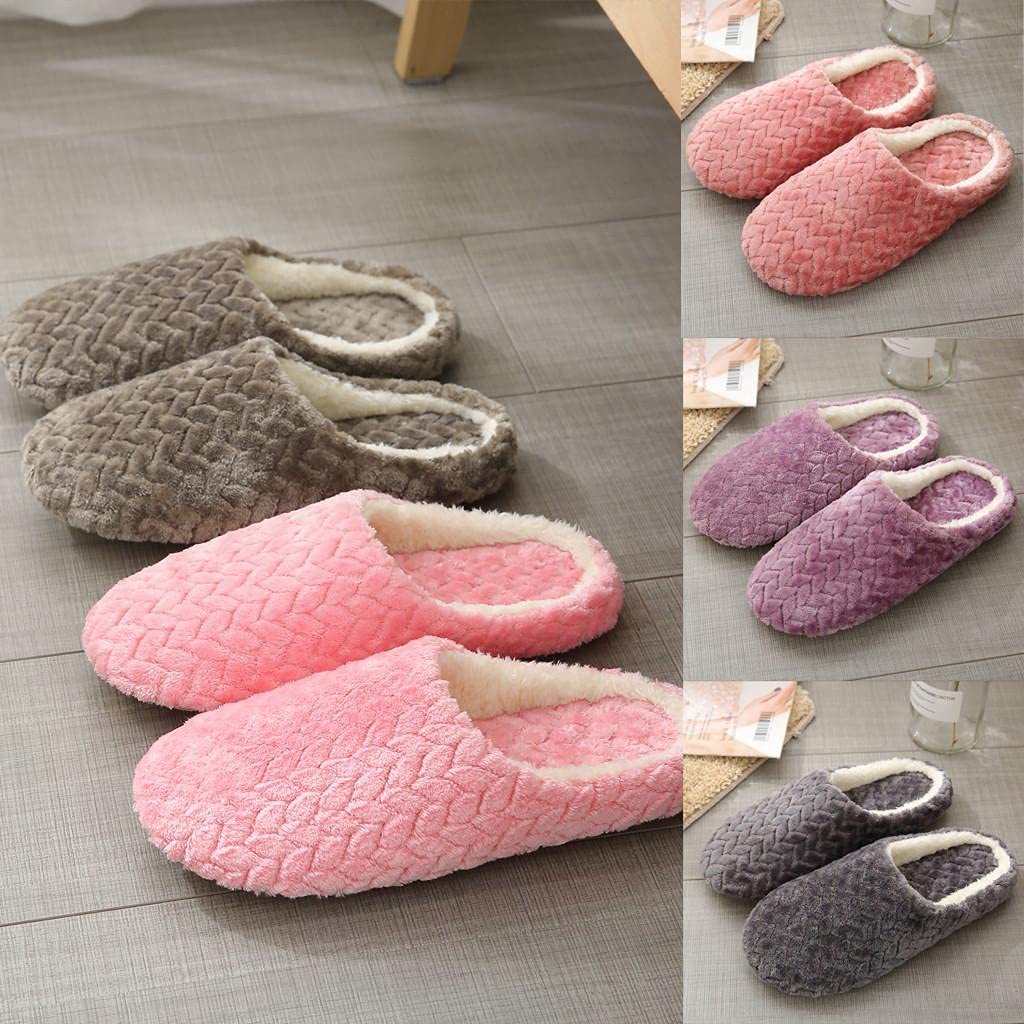 Gibobby Women's Fuzzy Bear Memory Foam Slippers - Soft Fluffy House Shoes for Indoor Comfort & Warmth - Perfect Cozy Slippers for Winter, Lounge Wear & Home Relaxation