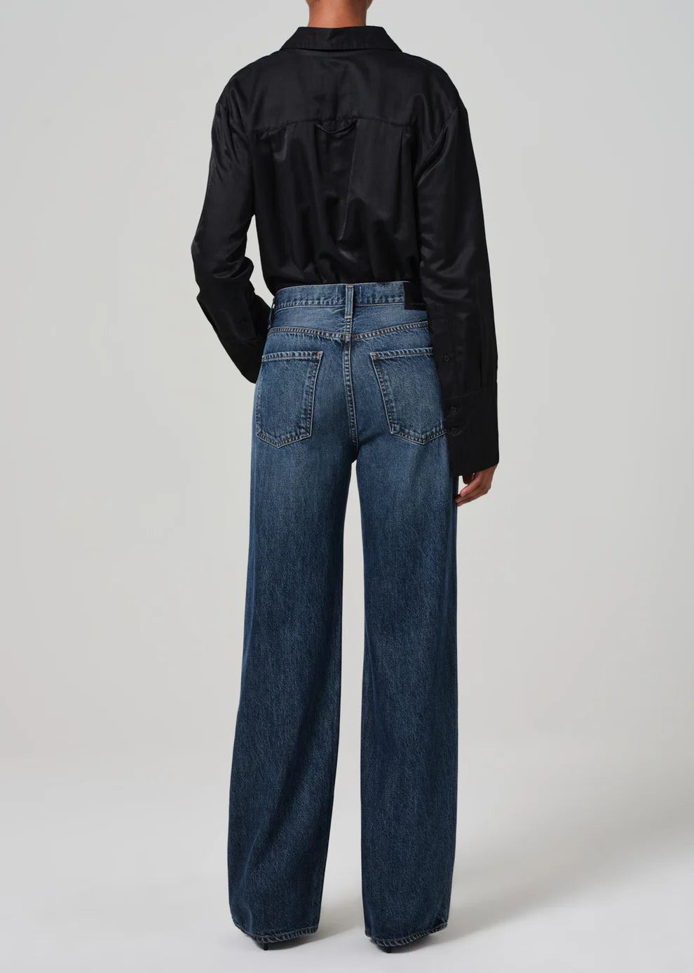 Annina High Rise Wide Leg Jeans for Women - 33 Inch Inseam - Westwood Style - Perfect for Casual Outings and Office Wear