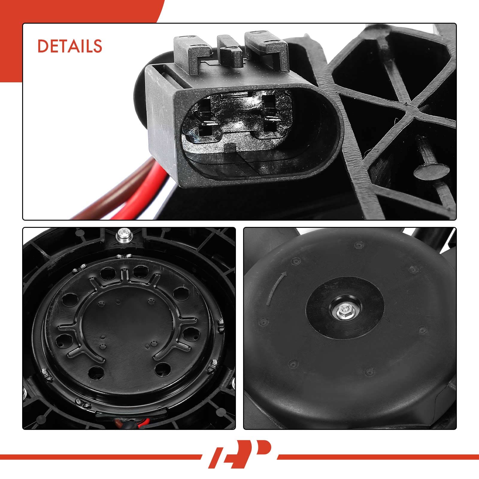 Premium Engine Radiator Cooling Fan Assembly for Mini Cooper 2007-2016, Countryman 2011-2016, Paceman 2013-2016 | High-Performance Cooling Solution for Hot Weather & Heavy Traffic Driving