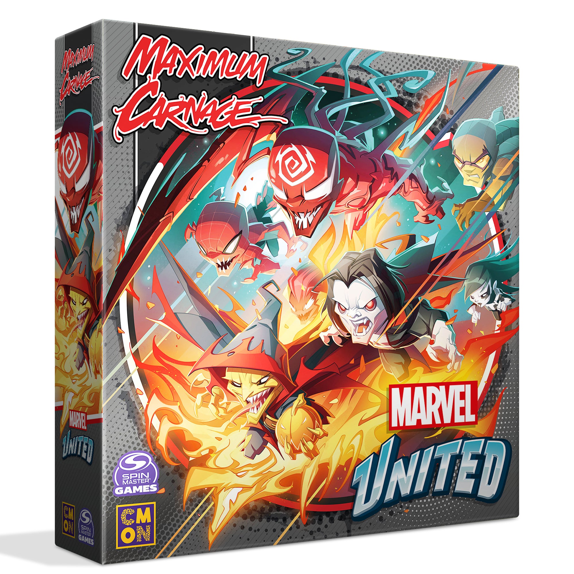 Marvel United: Maximum Carnage Board Game - Cooperative Superhero Strategy Game for Adults & Teens - Perfect for Game Nights & Family Gatherings