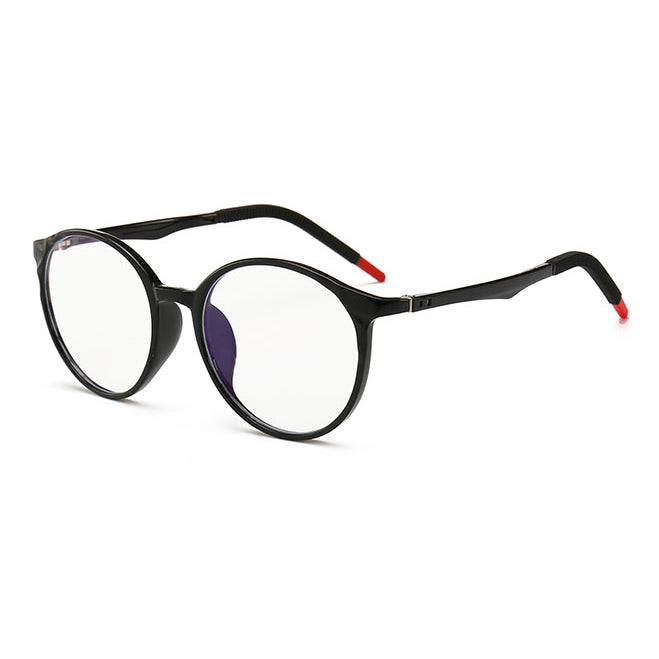 Einstein Prescription Black Glasses - Stylish & Durable Eyewear for Reading, Work, and Everyday Use