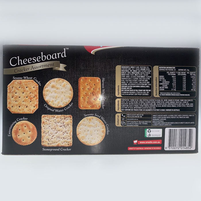 Arnott's Assorted Crackers Variety Pack - Perfect for Snacking, Parties & Gifts | Crispy & Delicious Biscuits for Tea Time, Office Lunch & Family Gatherings