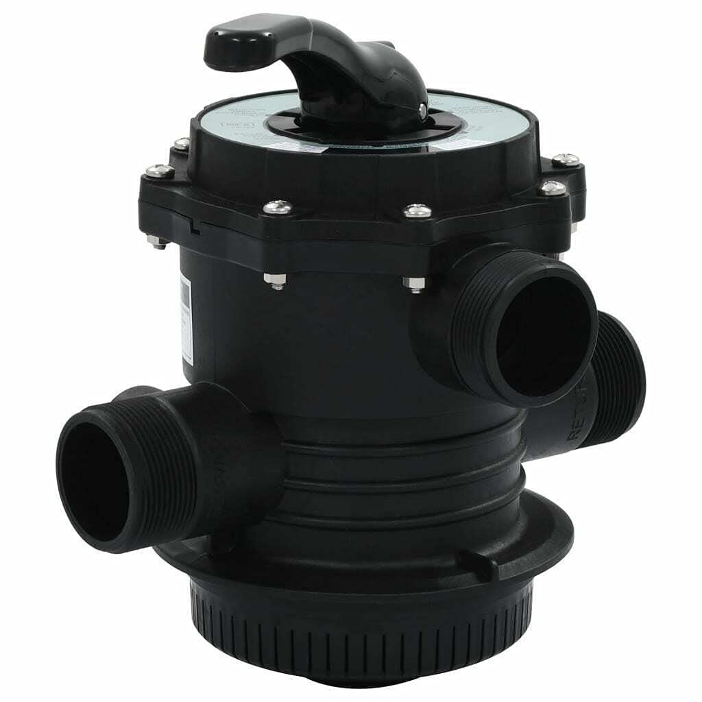 GXP 6-Way Multiport Valve for Sand Filter - ABS Pool Filter Valve Replacement | Perfect for In-Ground & Above Ground Swimming Pool Maintenance
